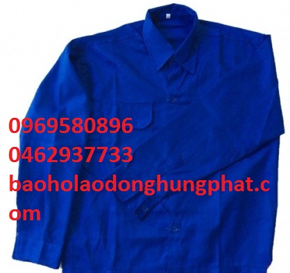 Aó bhlđ xanh  công nhân loại 1