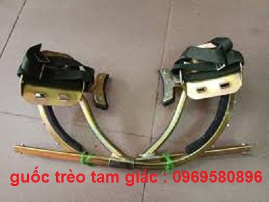 Guốc trèo tam giác 450 - guốc trèo cột điện ,giá tốt chất lượng cao 