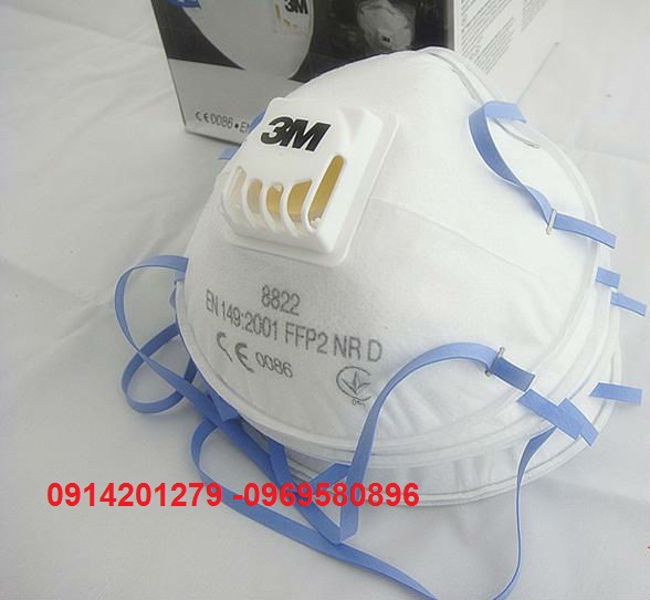 Khẩu trang 3M 8822 - giá rẻ tại Hưng Thịnh Phát 