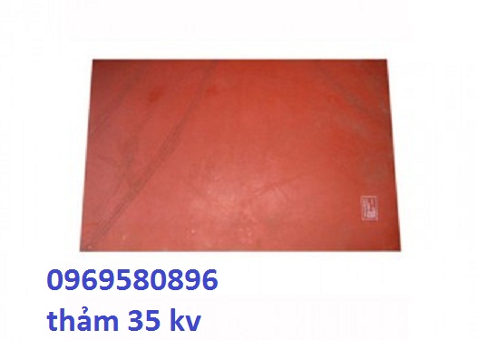 Thảm cách điện 35 kv KT:1000*800mm