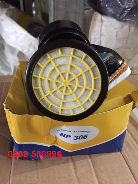 Mặt nạ phòng độc 2phin lọc NP306