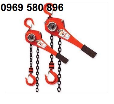 Plang  xích lắc tay  ni to 1,5 tấn xích dài 1,5 m 