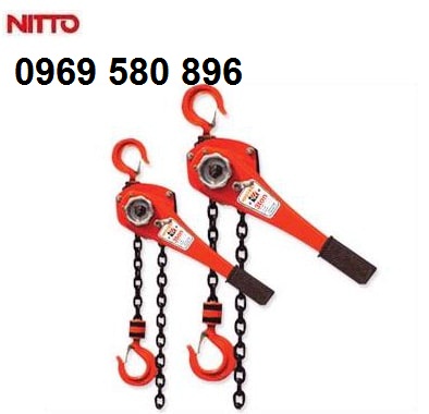 Palang xích lắc tay nito 3 tấn xích dài 1,5m 