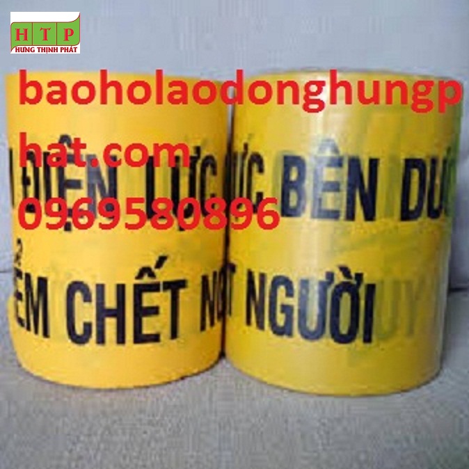 Băng cảnh báo bên dưới có đường ống nước - giá rẻ tại Hưng Thịnh Phát 