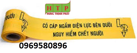 Băng cảnh báo bên dưới có đường ống nước - giá rẻ tại Hưng Thịnh Phát 