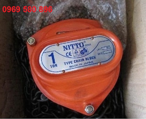 Plăng xích ni to 1 tấn  ( xích dài 5m ) - giá rẻ tại Hưng Thịnh Phát 
