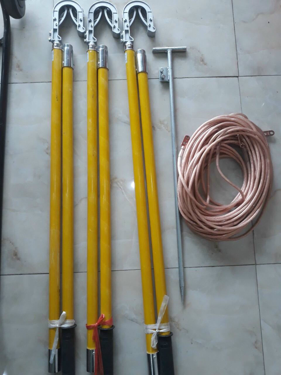 Bộ tiếp địa di động 110kv lồng rút 