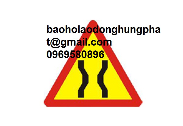 Biển báo  phía trước sắp đến cầu hẹp nguy hiểm  giá siêu rẻ tại 771 nguyễn xiển TPHN