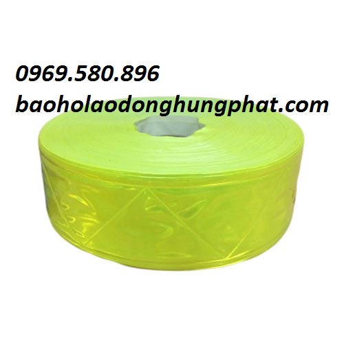 Dây phản quang nhựa vảy cá xanh 5cm  Gía rẻ tại Hưng Thịnh Phát 