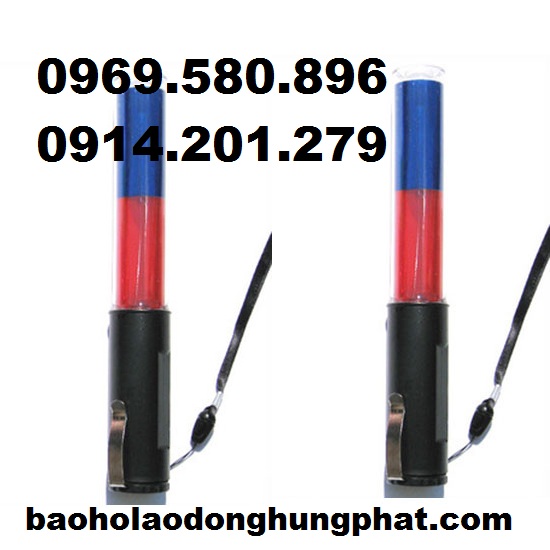 Gậy phân luồng ngắn 2 màu ngắn có đèn giá rẻ tại Hưng Thịnh Phát