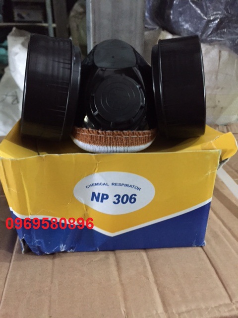 Mặt nạ phòng độc 2phin lọc NP306