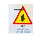Biển báo công trường   nhiều chỗ ngoặt nguy hiểm 