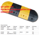 GỜ GIẢM TỐC BẰNG CAO SU - THIẾT BỊ AN TOÀN GIAO THÔNG 