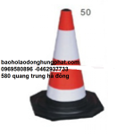 Cọc tiêu cao su , chiều cao 50 cm cân nặng 1,1 kg  
