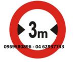 Biển số p 118 hạn chế chiều ngang xe , giá rẻ tai Hưng Thịnh Phát 