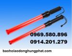 Gậy phân luồng giao thông dài 1 màu, gậy chỉ huy giao thông