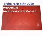 Thảm cách điện Hạ áp 1m x 1m HTP