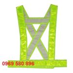 phản quang vải xanh sọc ghi bản 5cm - giá rẻ tại Hưng Thịnh Phát 
