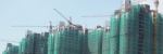 Lưới bao che công trình xây dựng HDPE màu xanh ngọc